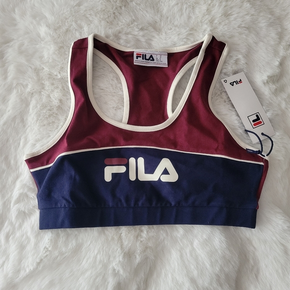 🐙FILA BRAND NEW SPORT BRA SIZE M - Picture 4 of 7